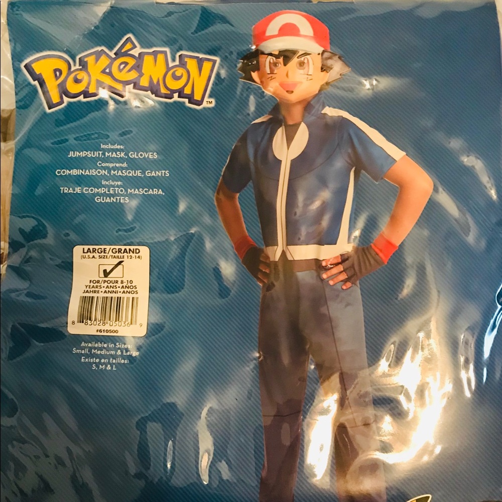 Pokémon Ash Costume